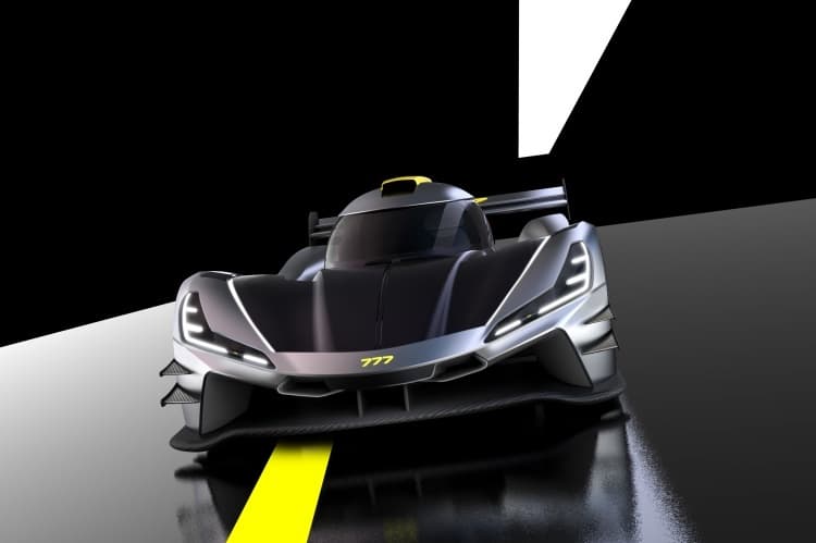 So soll das 777 Hypercar von vorne aussehen