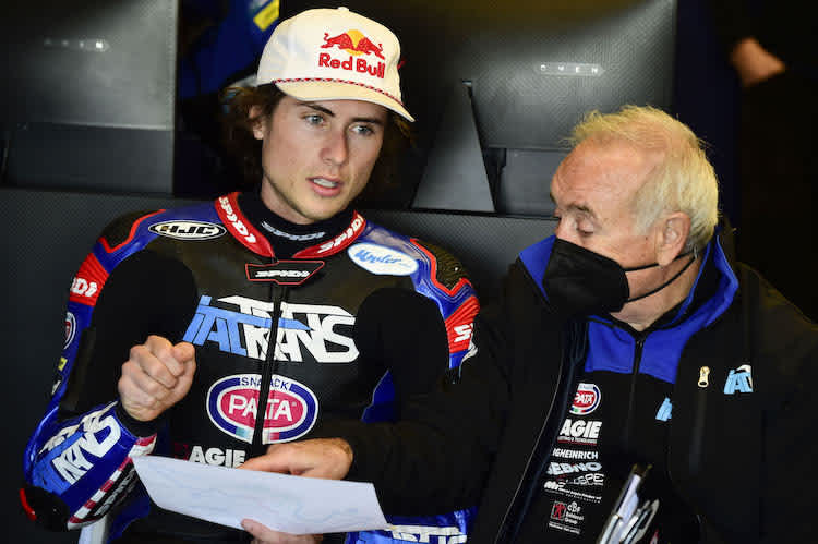 Joe Roberts war in Assen am Freitag am schnellsten