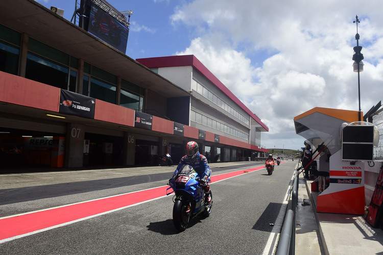 Alex Rins liebt Portimão