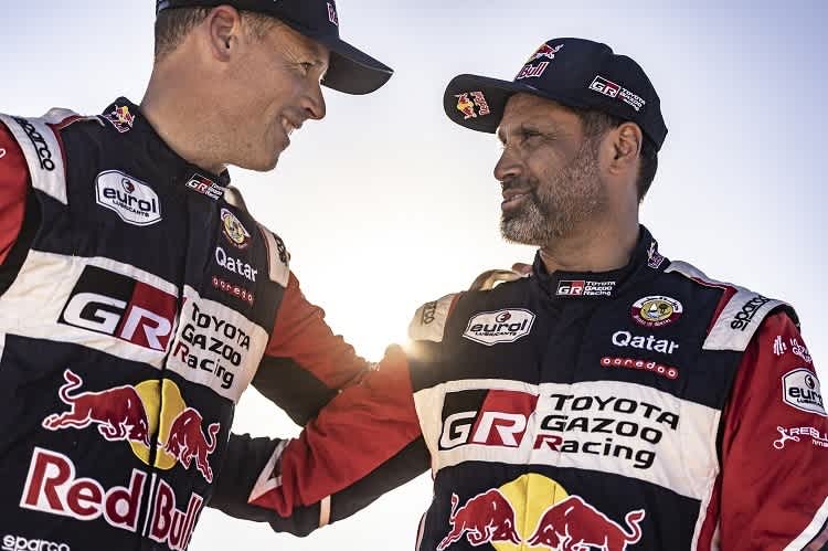 Mathieu Baumel und Nasser Al-Attiyah