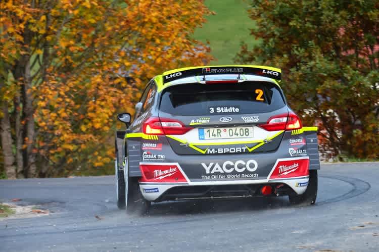 Der Tscheche Erik Cais gewann die 3-Städte-Rallye 2022