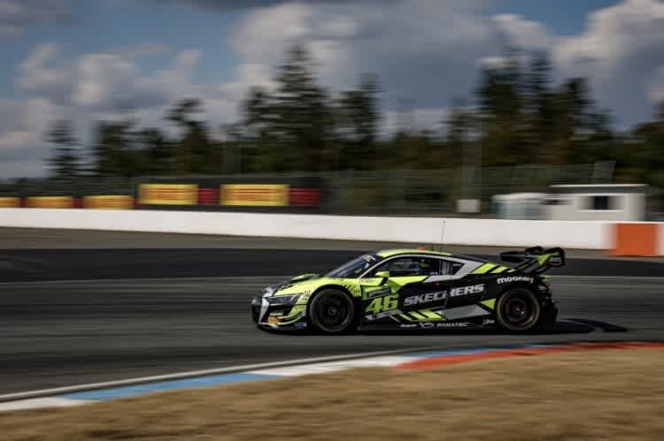 Diesen Audi R8 LMS GT3 evo II pilotiert Valentino Rossi in Hockenheim