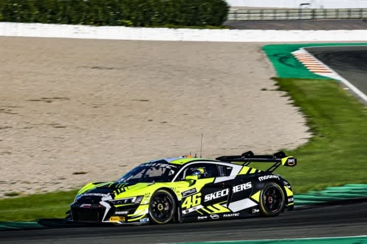 Der Audi R8 LMS GT3 evo II vom Team WRT in Valencia