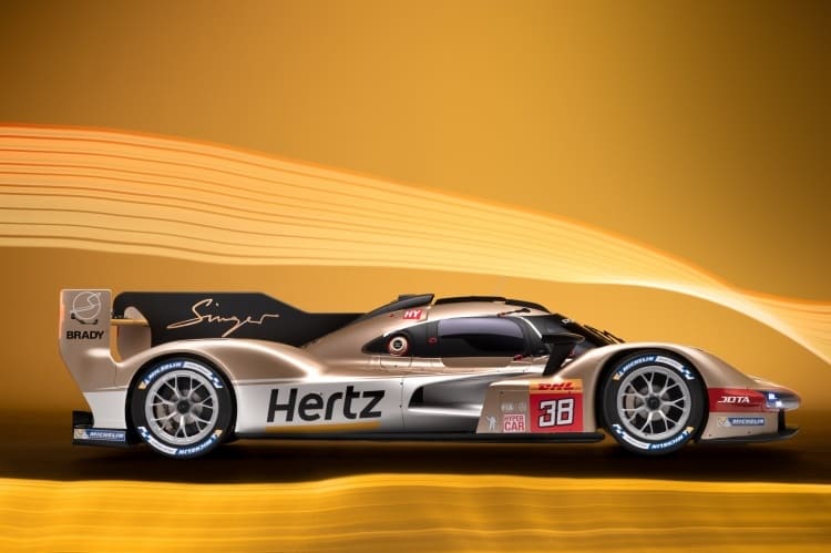 In Gold: So sieht der Porsche 963 vom Hertz Team JOTA aus