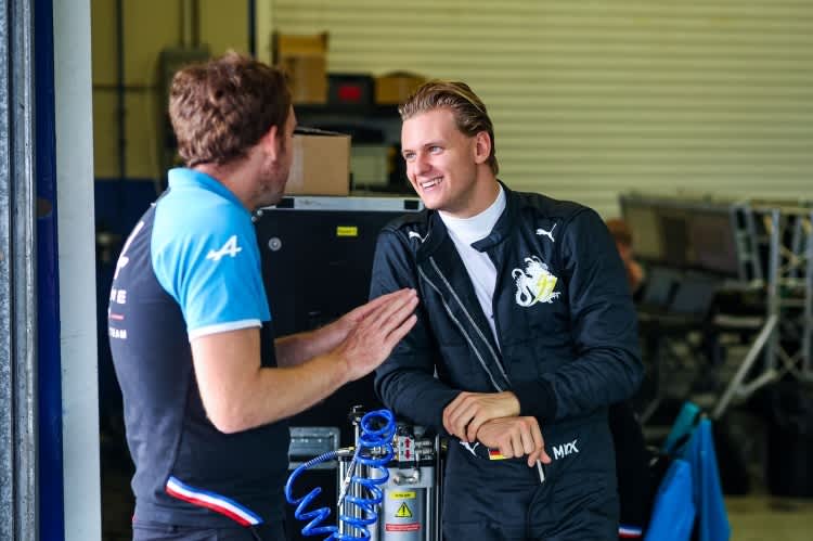 Mick Schumacher bei Testfahrten