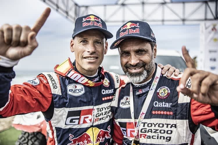 Mathieu Baumel und Nasser Al-Attiyah