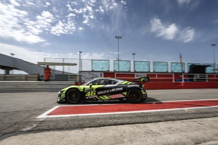 Diesen Audi R8 LMS GT3 evo II pilotiert Valentino Rossi