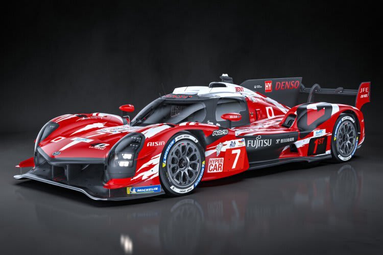 So soll der Toyota GR010 Hybrid mit der #7 2025 in Le Mans aussehen
