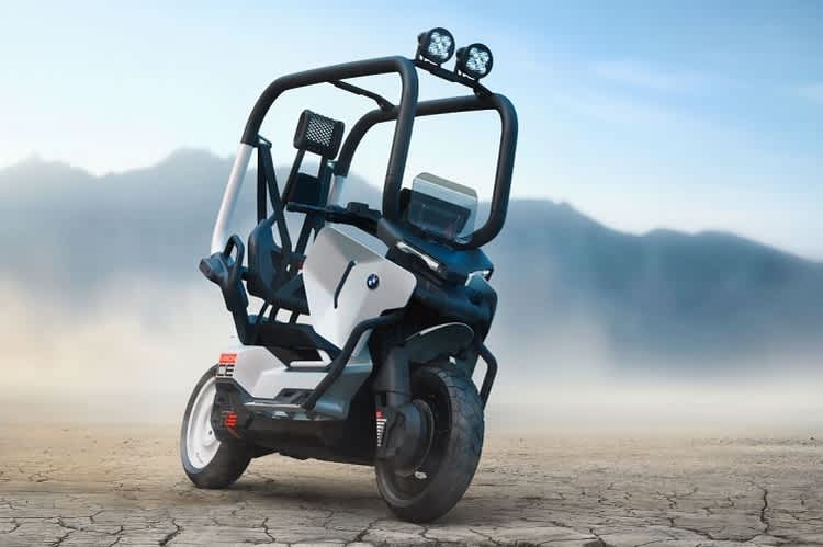 BMW Vision CE: Vision einer emissionsfreien urbanen Mobilität