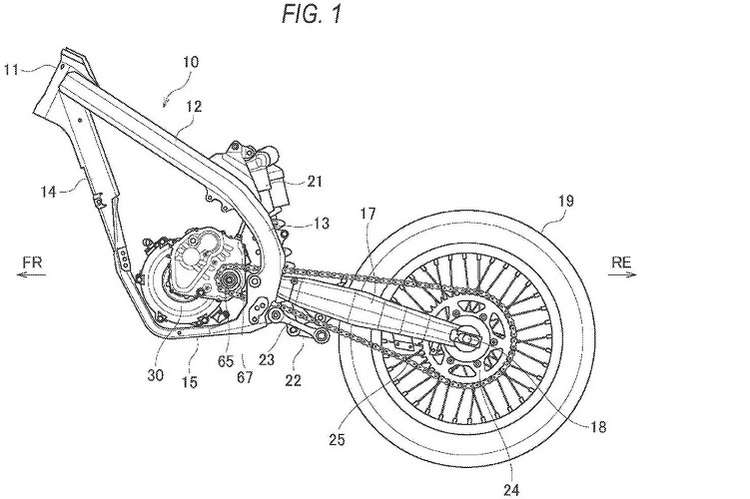 Suzukis Elektro-Antriebseinheit soll ins fast unveränderte Motocross-Fahrwerk passen