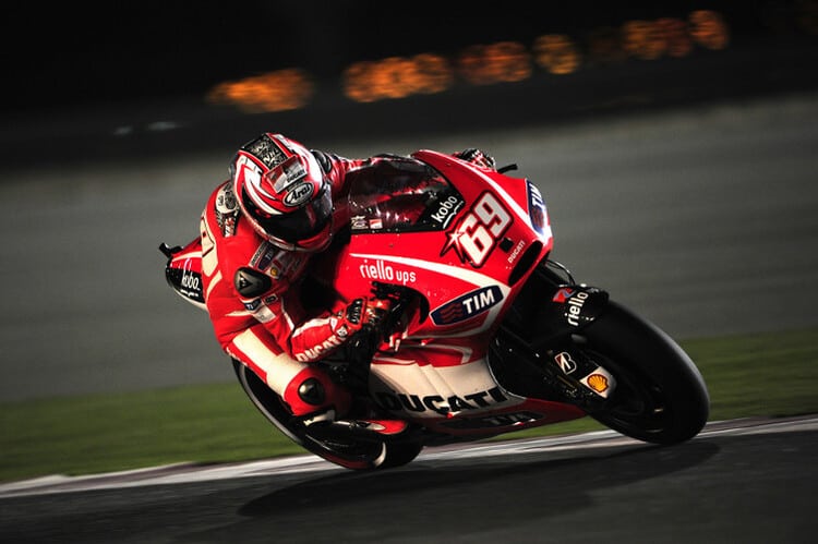 Ducati-Pilot Nicky Hayden
