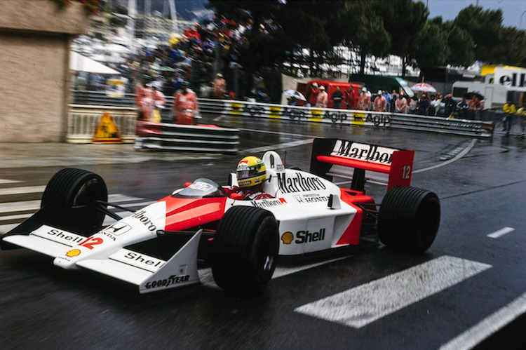 Ayrton Senna 1988 in Monaco