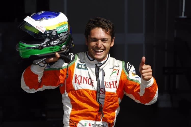 Fisichella kann den Force India-Overall einmotten