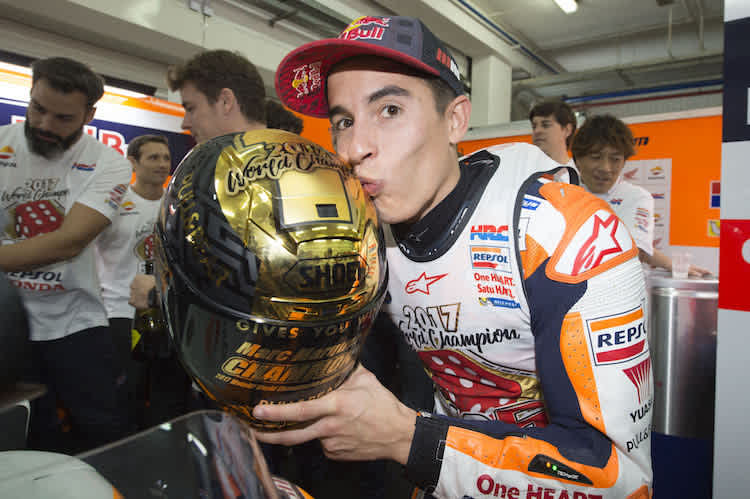 Marc Márquez eroberte 2017 seinen sechsten WM-Titel  