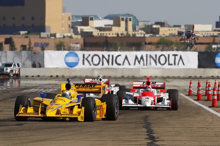 Gewohntes Bild 2010? Drei Penske-Dallara