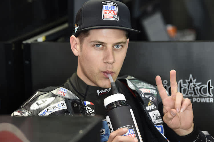 Jonas Folger bestreitet in Oschersleben die ersten Runden für sein neues Team