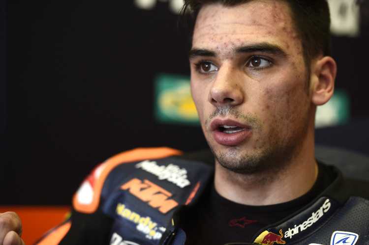 Miguel Oliveira überraschte mit der Bestzeit für KTM