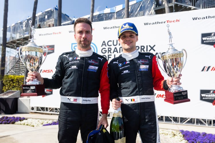 Philipp Eng (li.) mit Dries Vanthoor