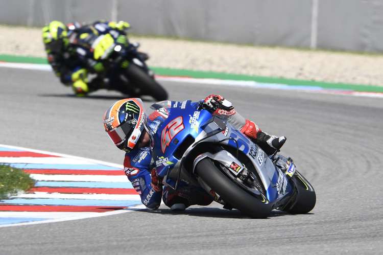 Alex Rins verpasste das Podium nur knapp