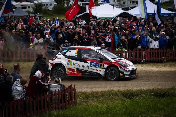 Ott Tänak bei seinem zehnten Gesamtsieg