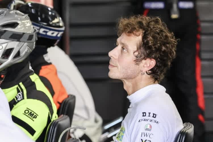Valentino Rossi in der WRT-Box
