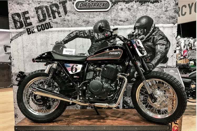 Mash Dirt Track 650: Motorkontruktion aus den 80er Jahren, Design im modischen Neoklassik-Look