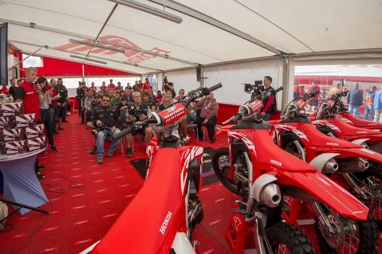 Vorstellung der ersthaften Geländemodelle von Honda in Assen