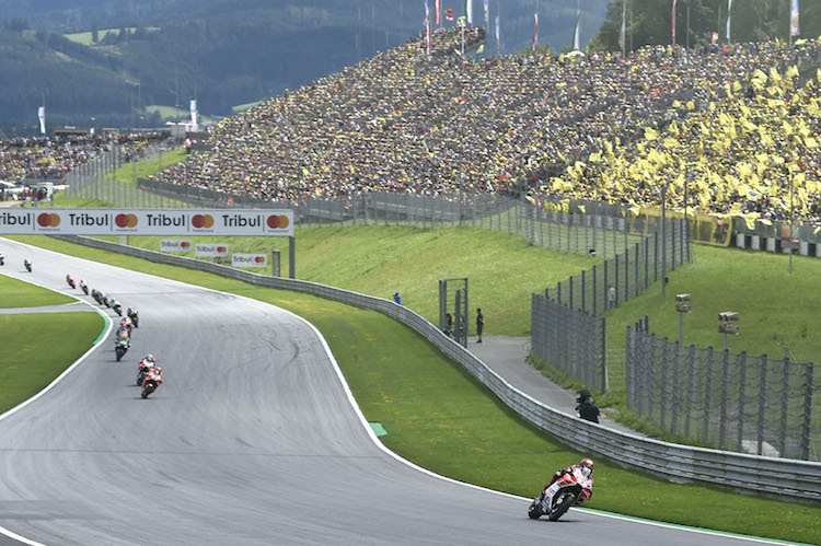 Der Red Bull Ring blieb auch 2017 die schnellste Rennstrecke im GP-Kalender