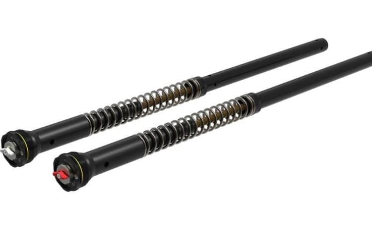 WP Apex Pro: Gabeleinsätze mit getrennter Einstellbarkeit von Druck und Zugstufe bequem von oben