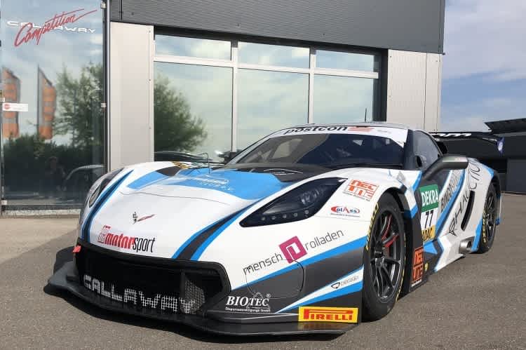 Mehr Weis anstatt Grau bei der Corvette C7 GT3-R