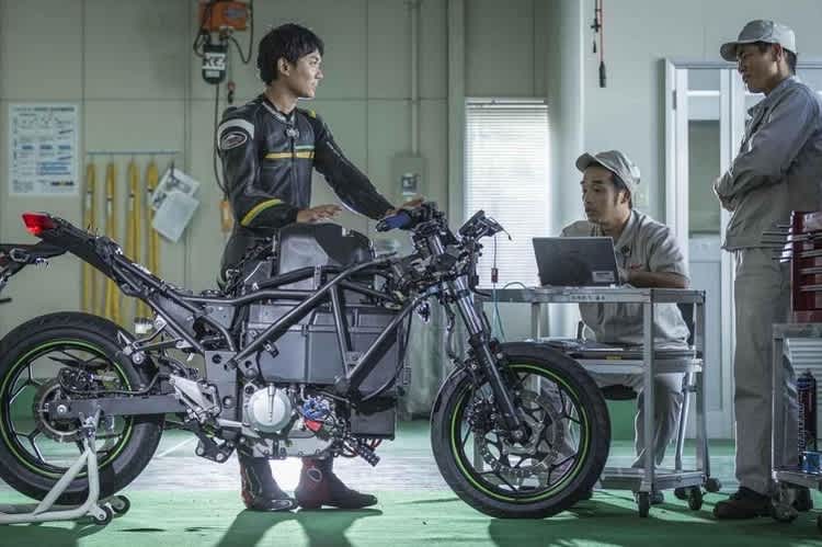 Kawasaki arbeitet seit mehreren Jahren an Elektro-Motorrädern