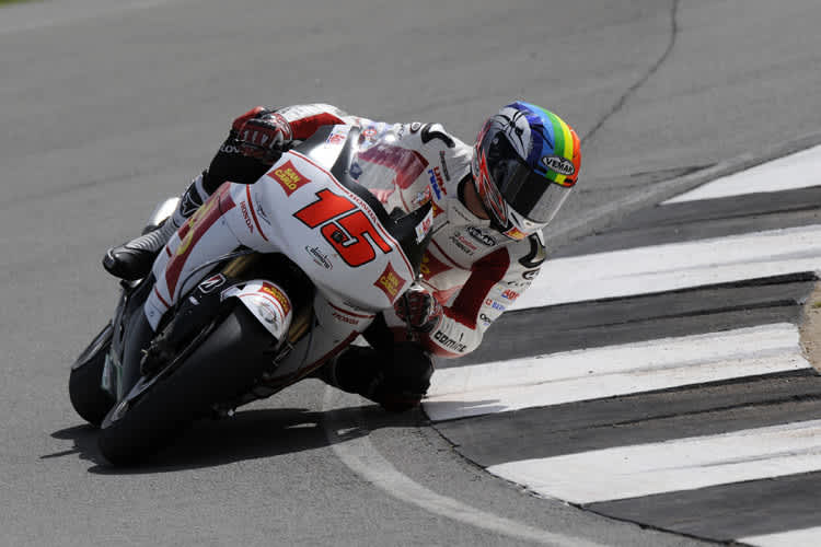 Alex de Angelis: Vierter in Donington