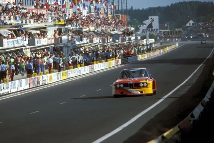 Das BMW-Art-Car von Alexander Calder in Le Mans 1975