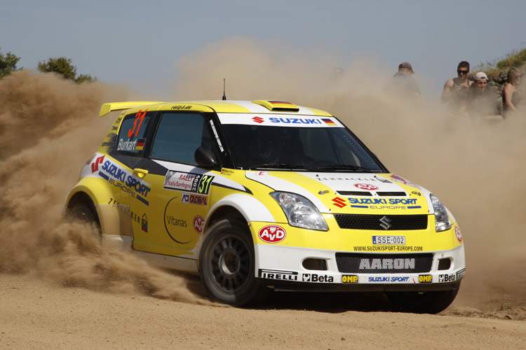 Burkart hielt mit drittem Platz Titelchancen intakt