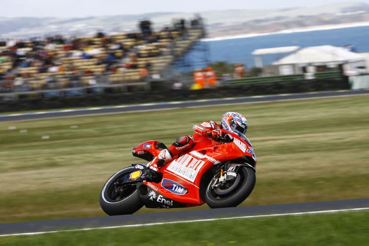 Casey Stoner hat noch viel Arbeit vor sich