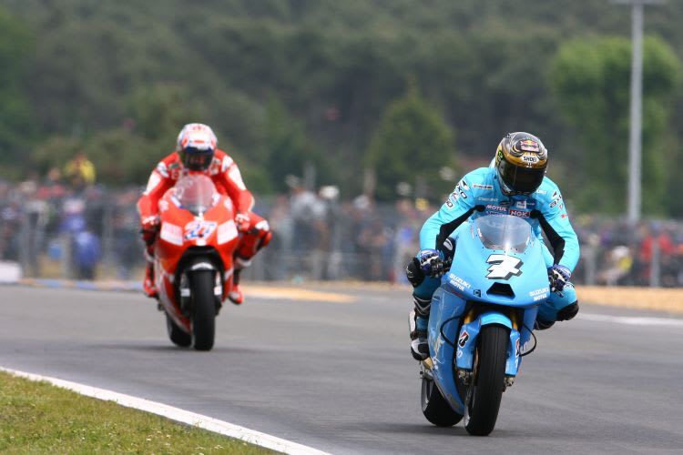 Vermeulen (7) konnte Stoner (27) nicht halten