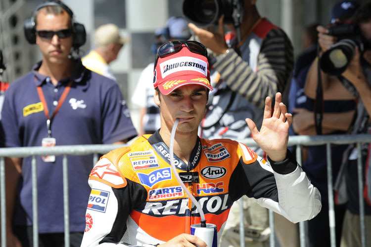 Der Sieg in Indianapolis führt über Dani Pedrosa