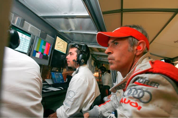 Rennen gewonnen, bei Test wegen Defekt angeflogen: Dindo Capello