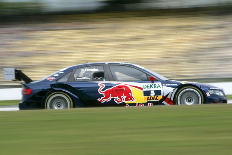 Die letzte Pole der Saison 2009 geht an Mattias Ekström