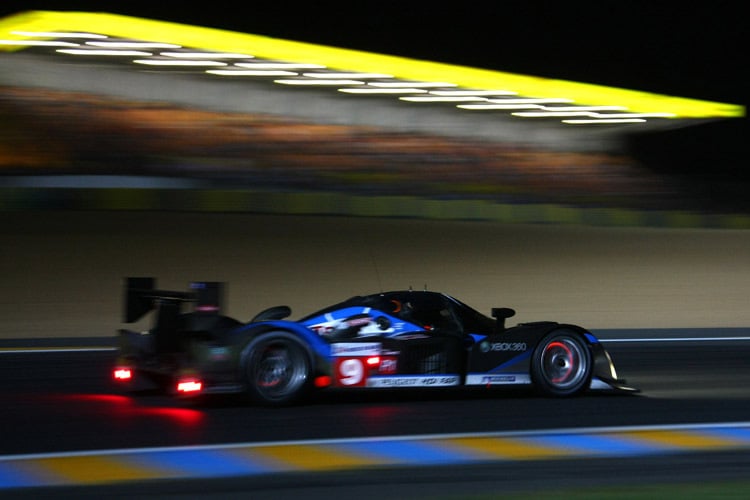 Zur Halbzeit vorn: Marc Gene/Alex Wurz/David Brabham im 908 HDI