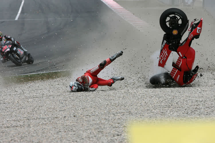 Barcelona '06: Gibernaus verhängnisvoller Crash