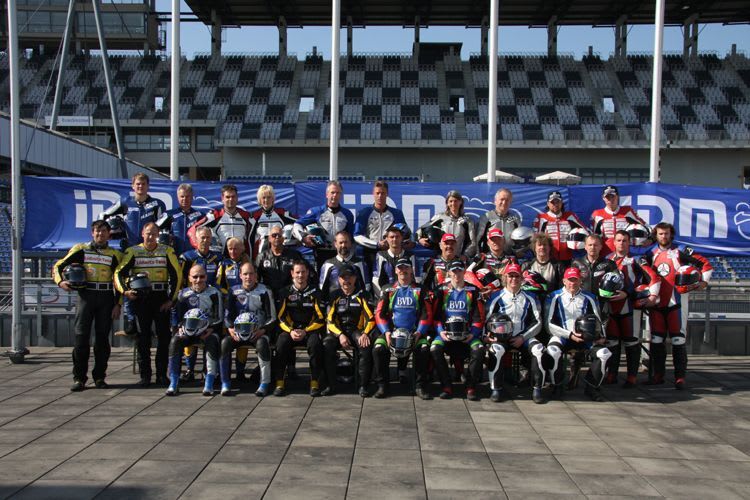Die IDM-Sidecar-Piloten des Jahrgangs 2009.