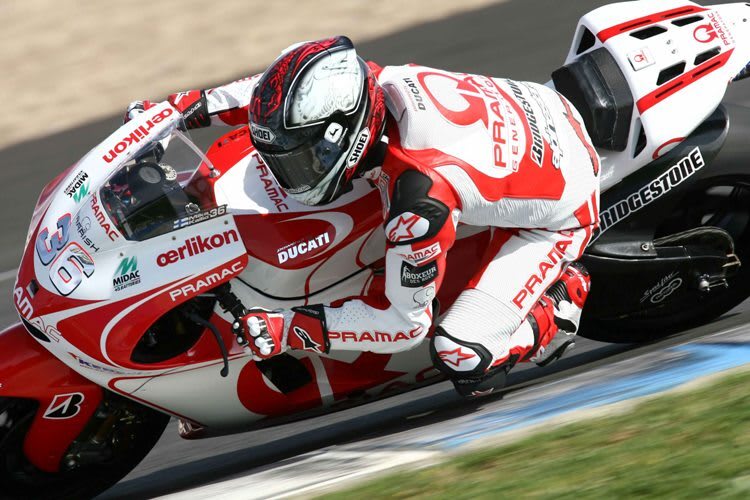 Mika Kallio auf der Pramac-Ducati