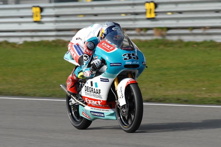 Randy Krummenacher beim Roll-out in Assen