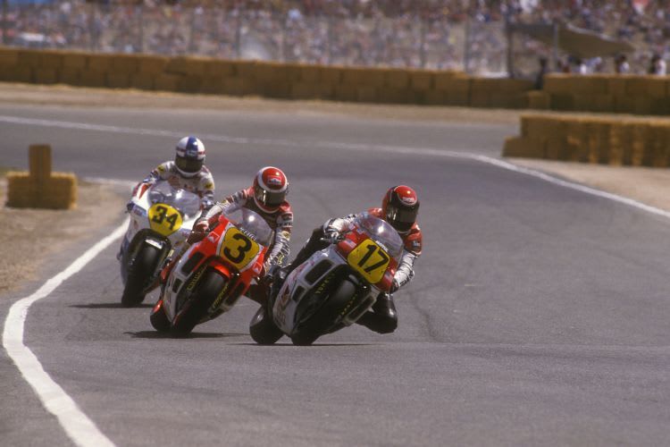 Laguna Seca 1988: Rainey, Lawson, Schwantz