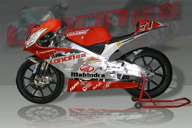 Loncin 2009: neuer Motor, neuer Fahrer.