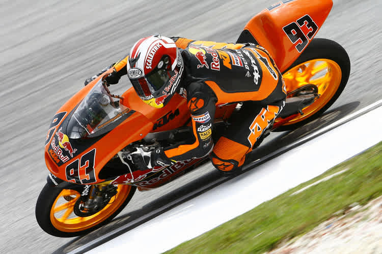 Marc Marquez: mit 55 Punkten WM-Sechster