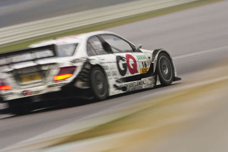 Maro Engel war schnellster Stern am Vormittag