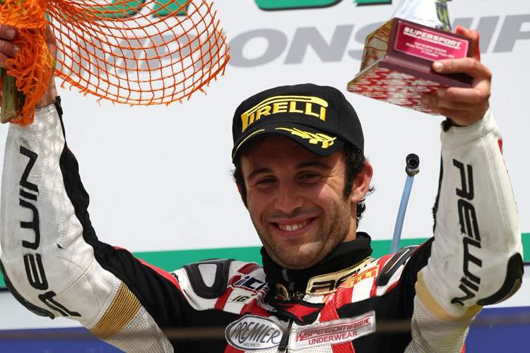 Endlich wieder auf dem Podest: Massimo Roccoli.