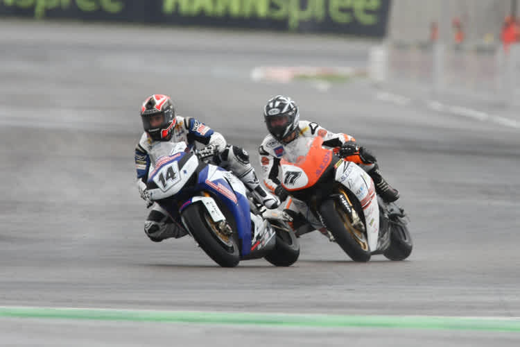 Matthieu Lagrive (14) fühlte sich im Nassen pudelwohl